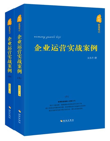 忙总管理笔记：企业运营实战案例（上下册）